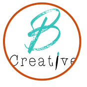 B Creative Painting Studio logo design