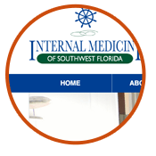 Internal Medicine of Southwest Florida corporate web design